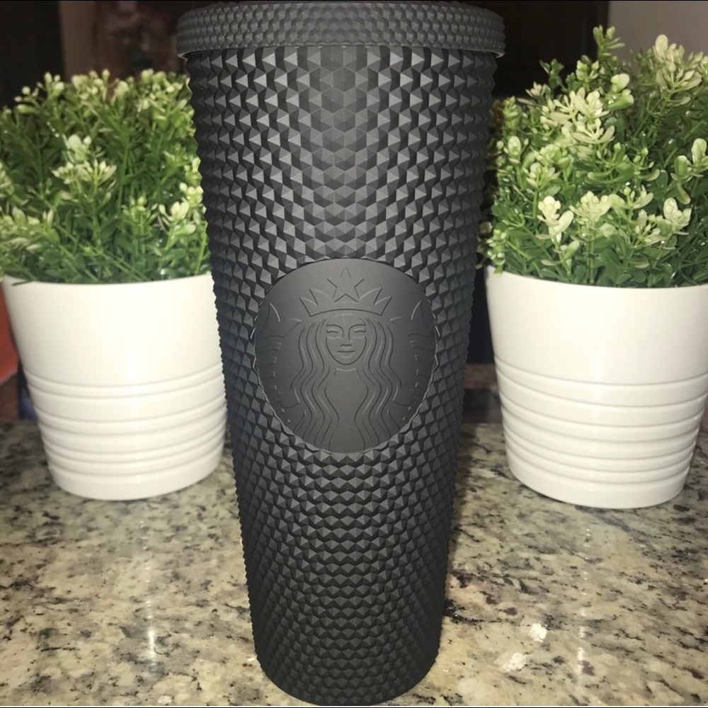 Starbucks Matte Black Studded Tumbler